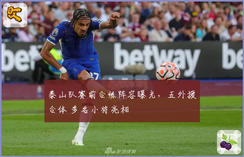 泰山队赛前合练阵容曝光，五外援合体 多名小将亮相